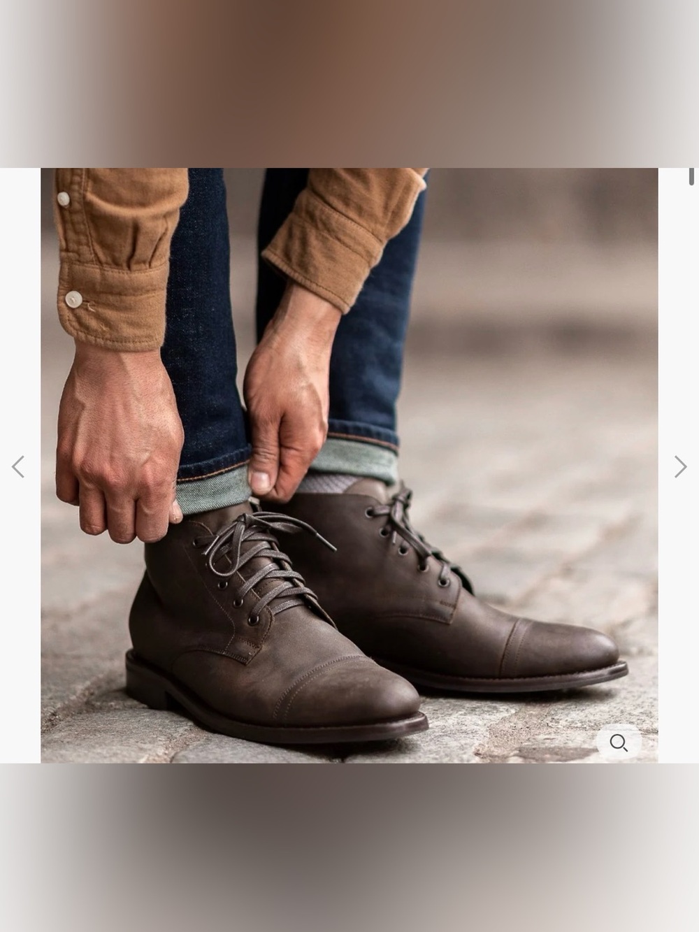 Thursday Boot Company The Cadet Boot Men’s 8.5 New Cap Toe Tobacco New